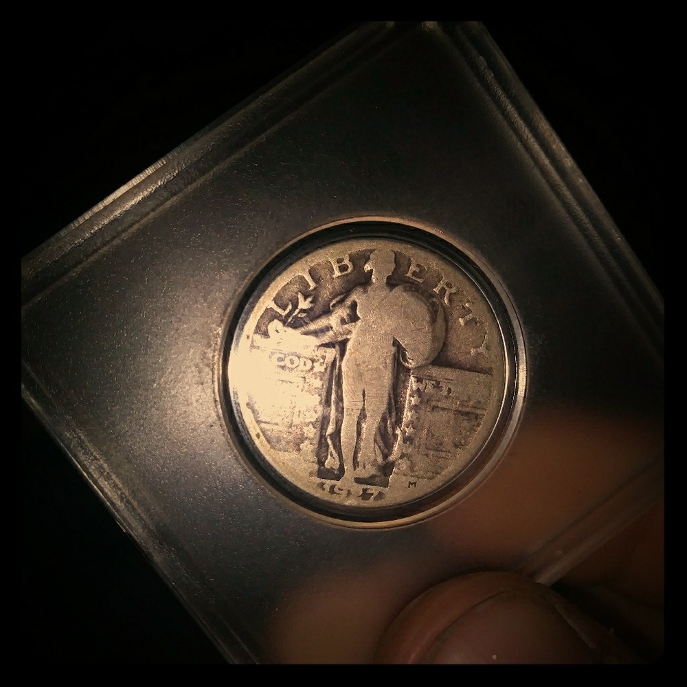 Standing liberty